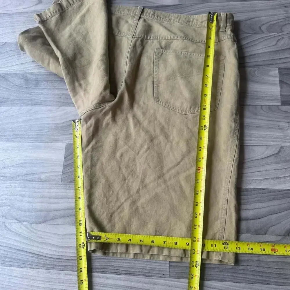 Vintage Mountain Equipment Co-op Baggy Tan Shorts Men's 42